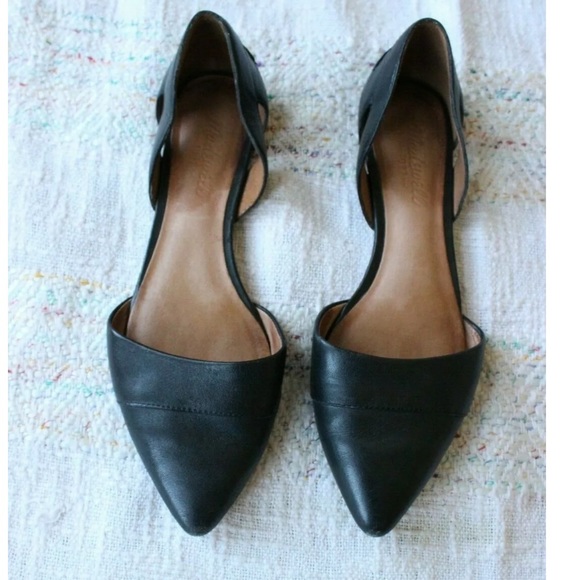 madewell pointy toe flats